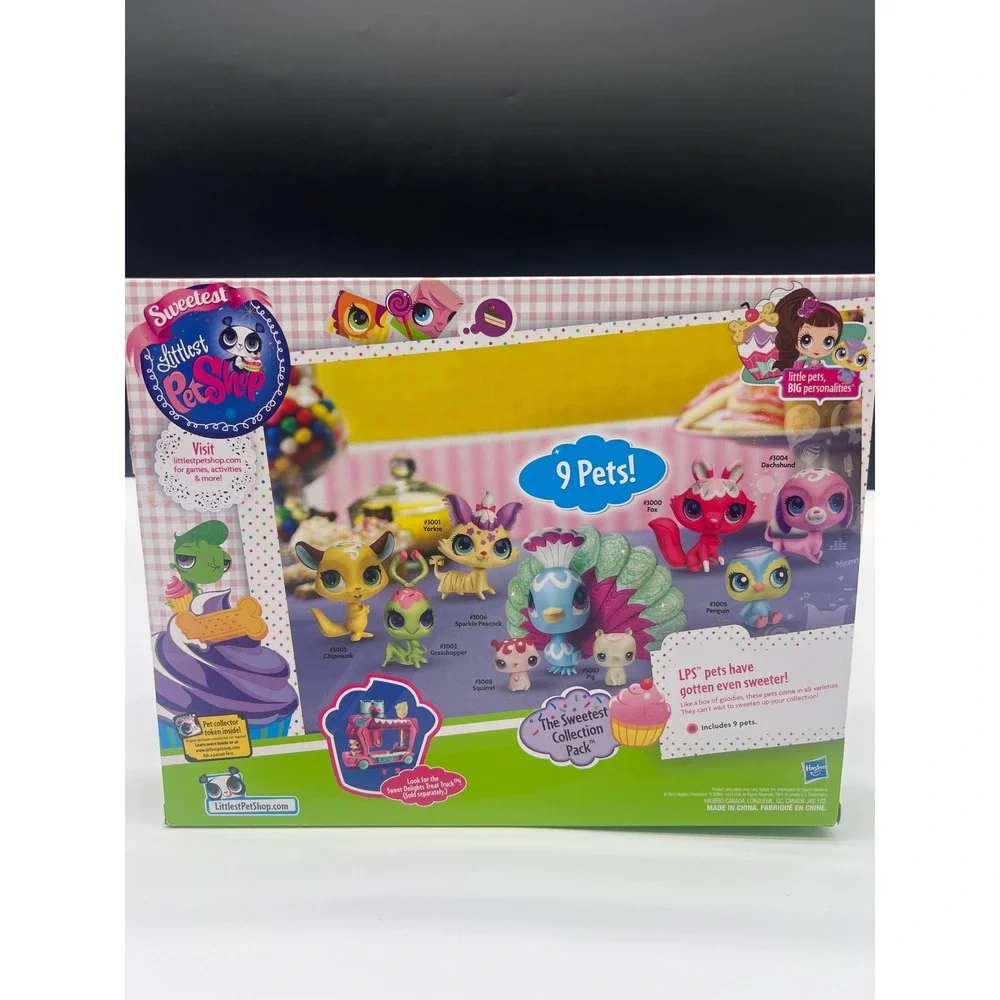 Littlest Pet Shop Hasbro 2012 The Sweetest Collection Pack #3000-3008